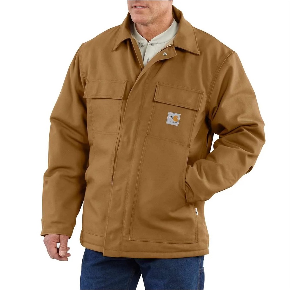 FR Carhartt Duck Traditional Coat/Quilt Lined